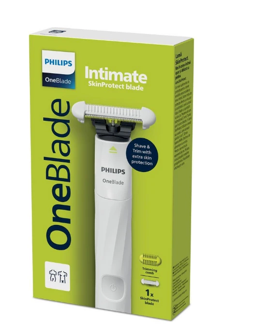 Philips OneBlade Intymių vietų elektrinis skustuvas QP1924/22