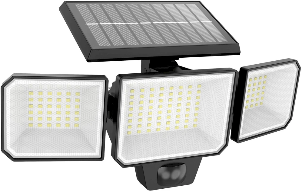 Philips Nysil saulės energija varomas LED fasado šviestuvas | 5000K | IP65 | Judesio jutiklis