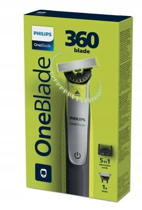 Barzdaskutė Philips OneBlade 360 QP2734/23 veido