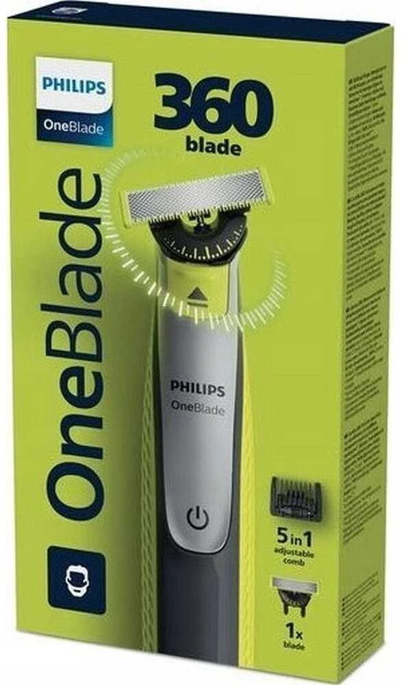 Philips Oneblade 360 barzdaskutės pakuotė