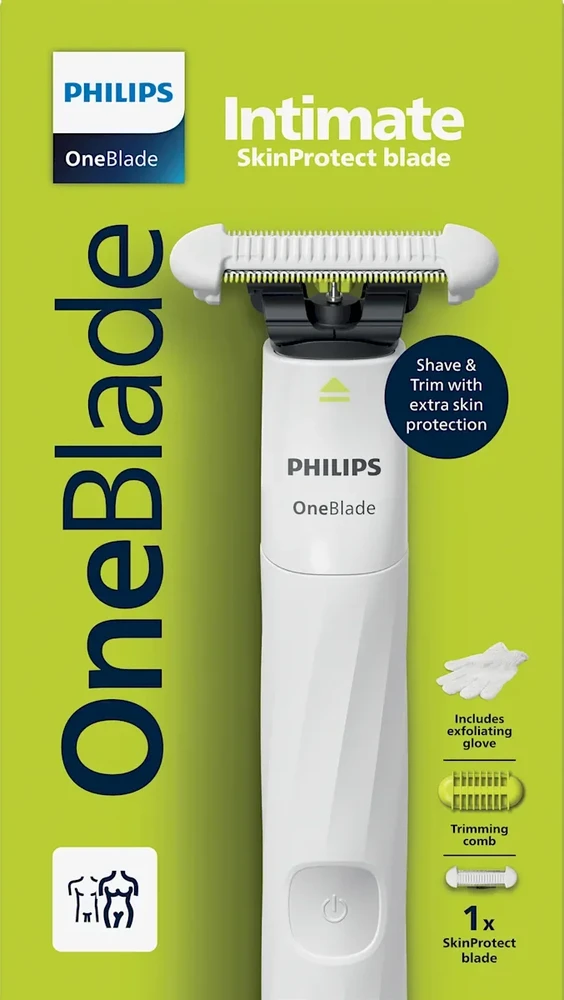 „Philips OneBlade Intimate QP1924/24“ baltas