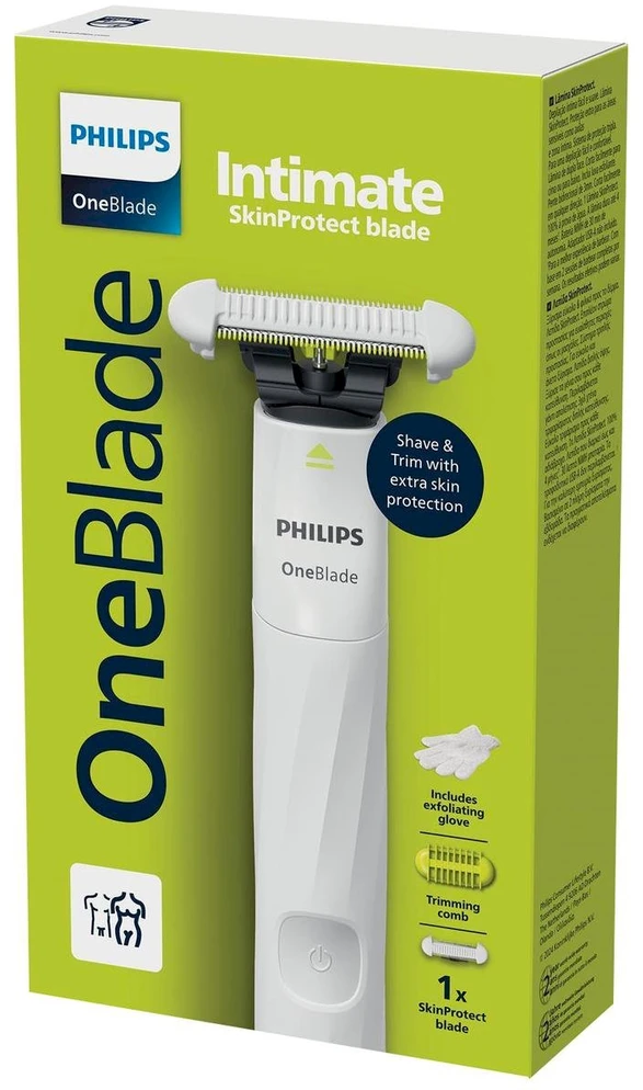 „Philips OneBlade Intimate QP1924/24“ baltas