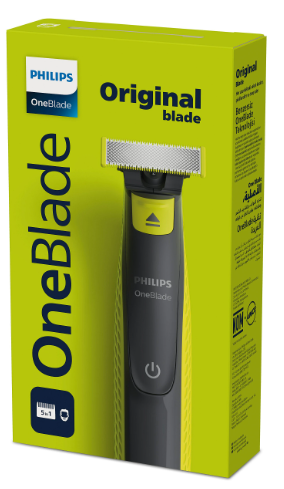 Philips | Skustuvas/kirptuvas, veido | QP2724/20 OneBlade | Veikimo laikas (maks.) 45 min | Drėgnas ir sausas | NiMH | Pilka/žalia