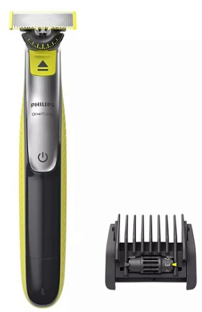 Philips | Skustuvas/kirptuvas, veido | QP2724/20 OneBlade | Veikimo laikas (maks.) 45 min | Drėgnas ir sausas | NiMH | Pilka/žalia