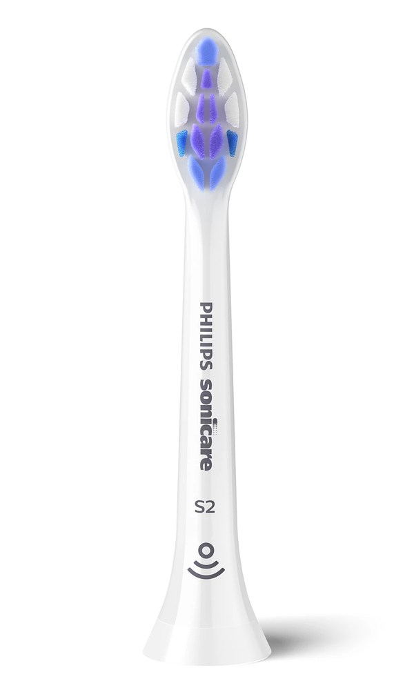 Philips Sonicare S2 Sensitive Standartinės „Sonic“ dantų šepetėlio galvutės HX6052/10