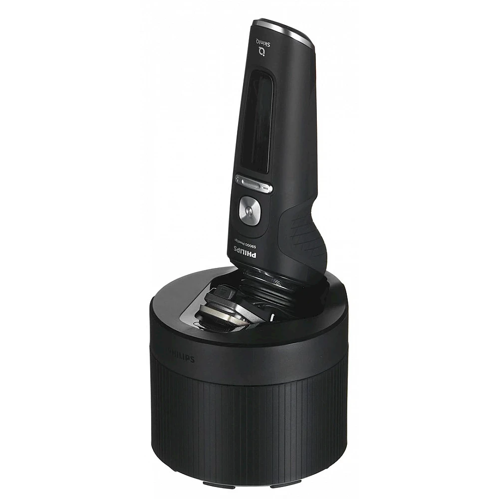 Barzdaskutė Philips Shaver S9000 Prestige SP9840/32 men's shaver Rotation shaver Trimmer Pilkas