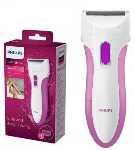 Philips SatinShave Essential „Wet & Dry“ elektrinis skustuvas HP6341/00