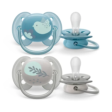 Philips AVENT SCF091/15 Žindukas Ultra Soft 6-18m šakelė/paukštis