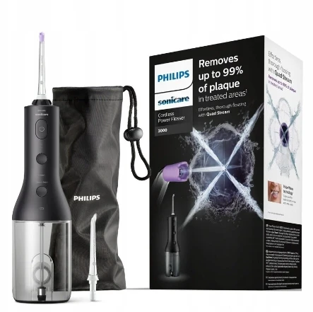 Philips Burnos irigatorius „Sonicare Cordless Power Flosser 3000" (HX3826/33)