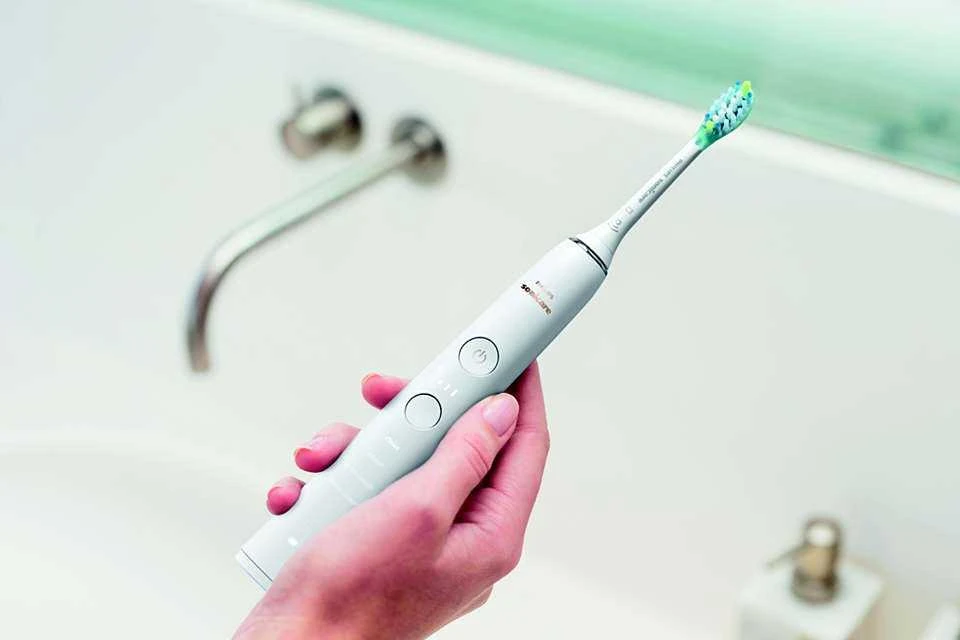 Philips DiamondClean 9000 „Sonic“, elektrinis dantų šepetėlis su programa HX9911/27