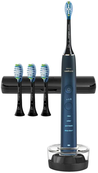 Elektrinis dantų šepetėlis Philips Sonicare DiamondClean 9000 HX9911/27 Special Edition, Mėlynas