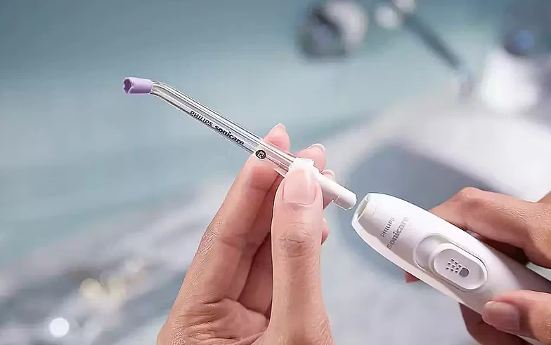 Philips Sonicare F3 Quad Stream nozzle Burnos irigatoriaus antgalis HX3062/00