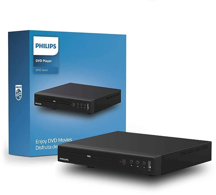 Vaizdo grotuvas Philips DVD grotuvas TAEP200/12 CD, CD-R/RW, DVD, DVD+R/RW, DVD-R/RW, DivX, JPEG, MP3, WMA, HDMI išvestis, USB įvestis, 12 bitų/108 MHz