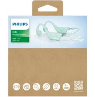 Philips Vaikiškos ausų neuždengiančios belaidės ausinės (TAK4607GR/00)