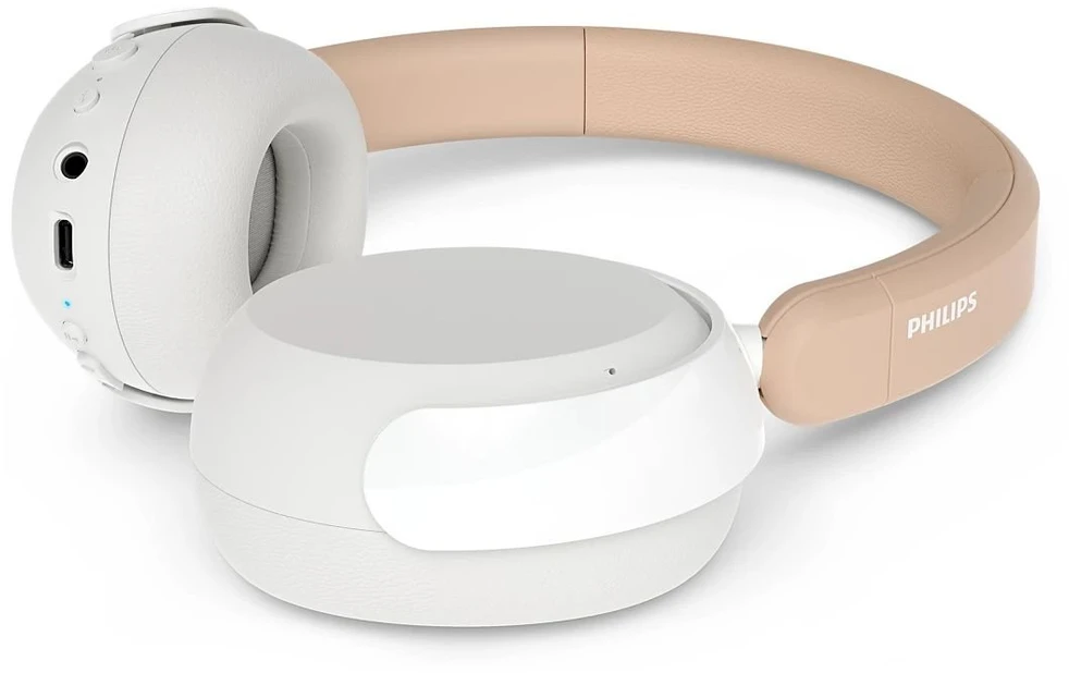 Vaikiškos belaidės ausinės Philips TAK5500RT/00, Gintaro ir baltos spalvos