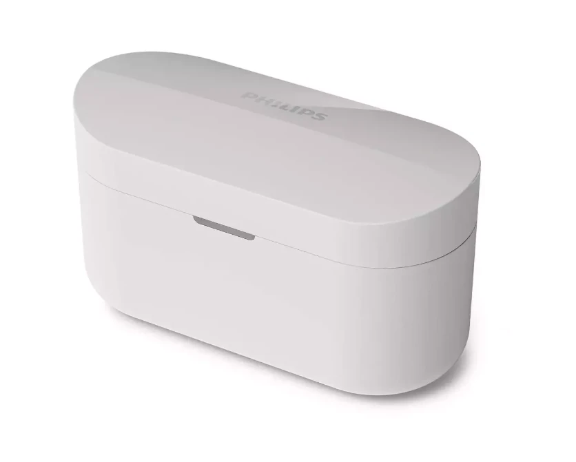 Philips True Belaidės Ausinės TAT3508WT/00, IPX4 atsparumas vandeniui, triukšmo slopinimas, iki 21 valandų grojimo laikas, Baltos spalvos