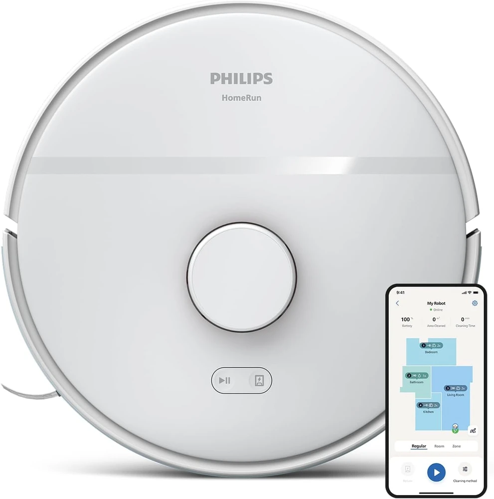 „Philips HomeRun 2000 Series Aqua“ drėgno ir sauso valymo robotas XU2100/25