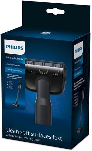 „Philips“ mini turbošepetys XV1684/01, suderinamas su: XC7053, XC7055, XC7057, XC8055, XC8057