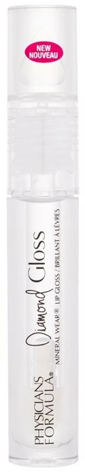 Physicians Formula Mineral Wear Diamond Gloss Lūpų blizgis moterims, 4,6 ml