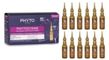Phyto PhytoCyane reakcinio poveikio plaukų slinkimo priemonė moterims, 60 ml
