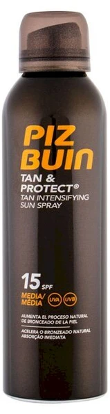 Įdegį skatinantis apsauginis purškiklis Piz Buin Tan And Protect, SPF 15, 150 ml