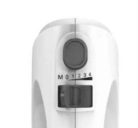 Bosch MFQ24200 Rankinis maišytuvas, CleverMixx, 400 W, Baltas, šiaušto nerūdijančio plieno