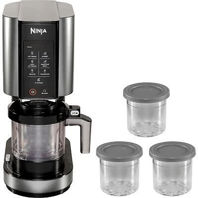 Ninja Kitchen Ledų gaminimo aparatas NC300EU, Sidabro spalvos
