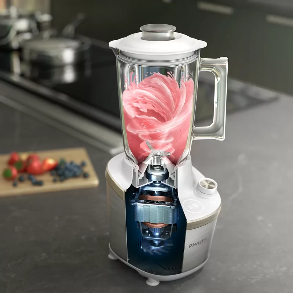 Kokteilinė Philips HR3760/01 7000 serija, Sidabrinės/Auksinės spalvos