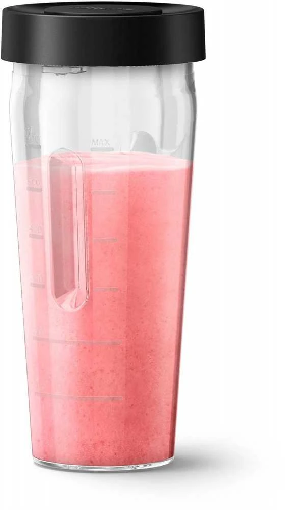 Philips Flip&Juice™ Didelio greičio maišytuvas su sulčiaspaudės moduliu HR3770/10, Juodas