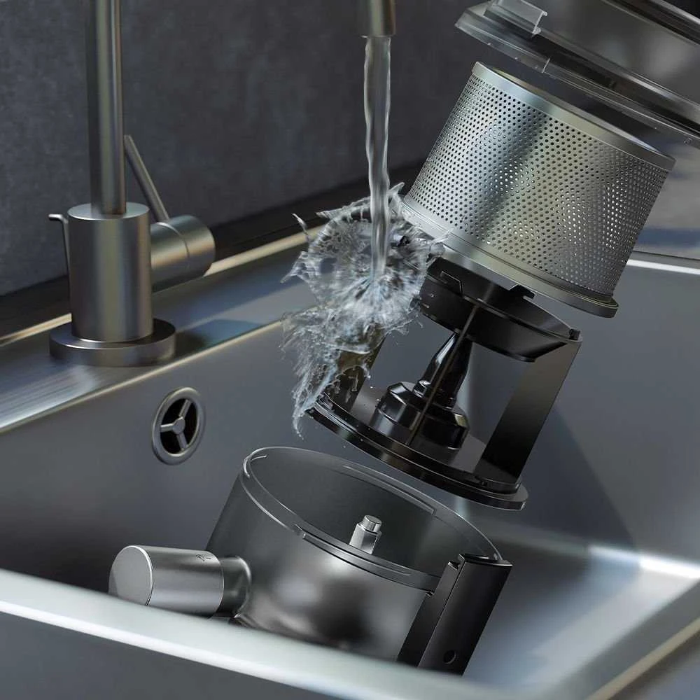 Philips Flip&Juice™ Didelio greičio maišytuvas su sulčiaspaudės moduliu HR3770/10, Juodas