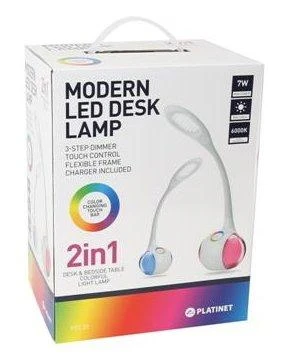 Platinet Stalinė LED lempa PDL20, 9 W