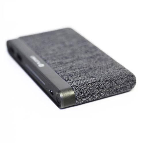 Platinet maitinimo blokas 10000mAh Audinys Braided LiPo 2.1A, tamsiai pilkas (44385)