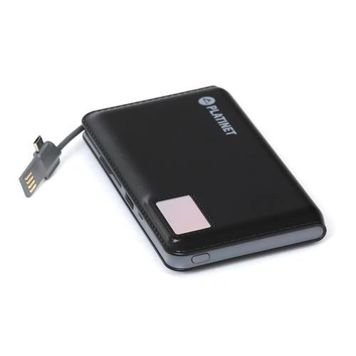 Išorinė baterija Platinet PMPB12PLB, 12000 mAh, juodas