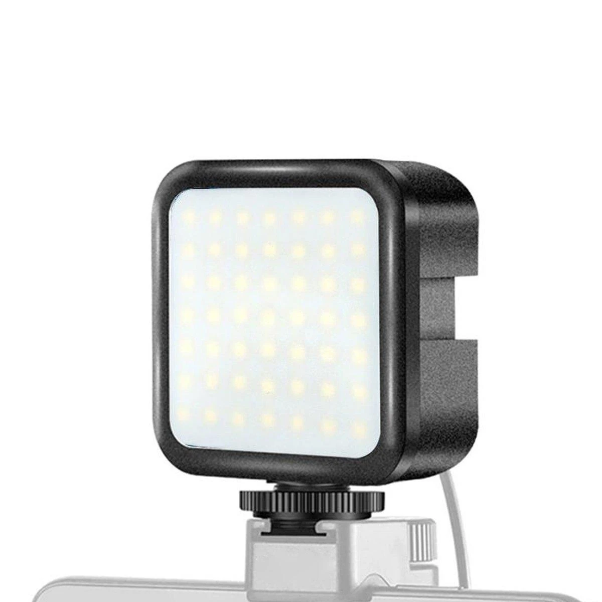 Universalus laikiklis Platinet VLOG 4in1 (mikrofonas; led; laikiklis) juodas
