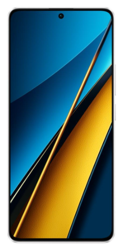 Išmanusis telefonas POCO X6 5G 8+256GB, baltas