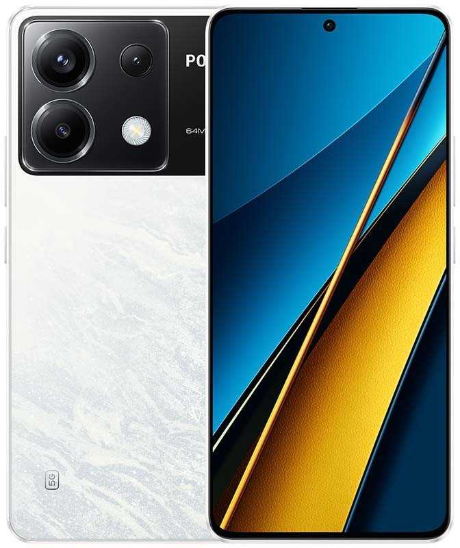 Išmanusis telefonas POCO X6 5G 8+256GB, baltas