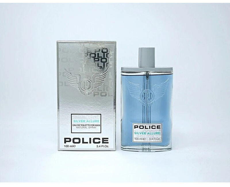 Police Sidabrinis Allure EDT tualetinis vanduo vyrams, 100 ml