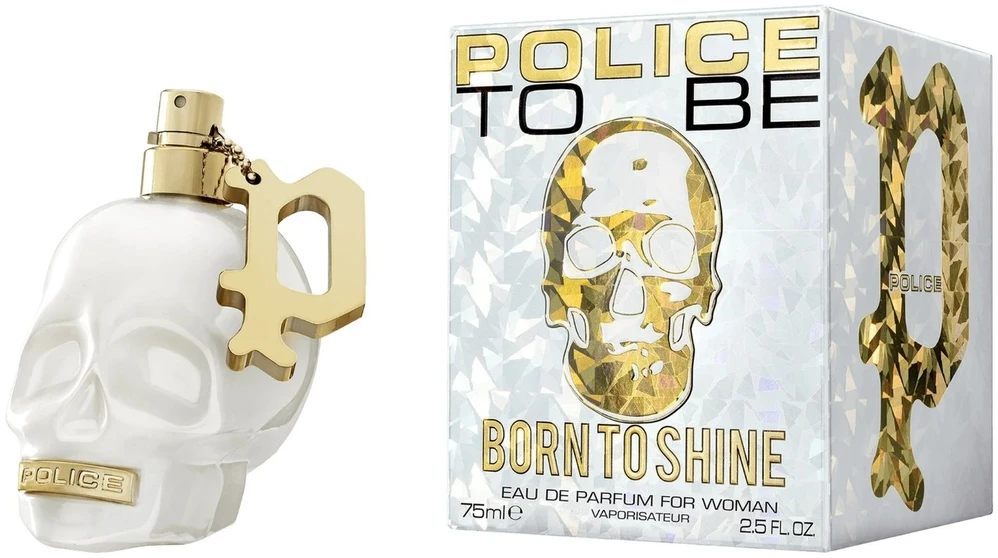Police To Be Born To Shine Woman tualetinis vanduo su purškikliu 75ml