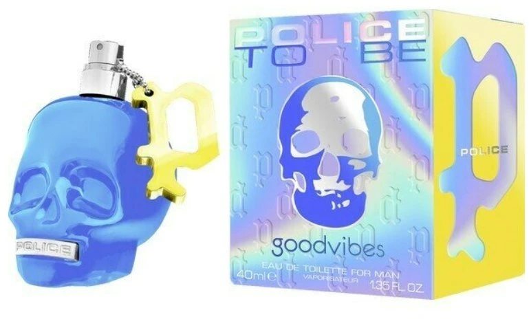 Police To Be GoodVibes For Man tualetinis vanduo 40ml