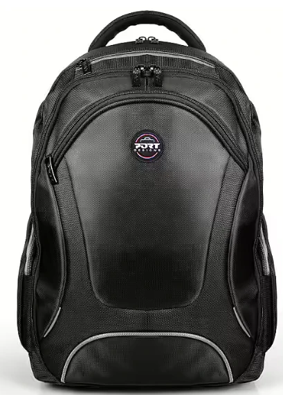 PORT DESIGNS | Courchevel | Tinka iki 17.3 " | Backpack | Shoulder strap | Juodas