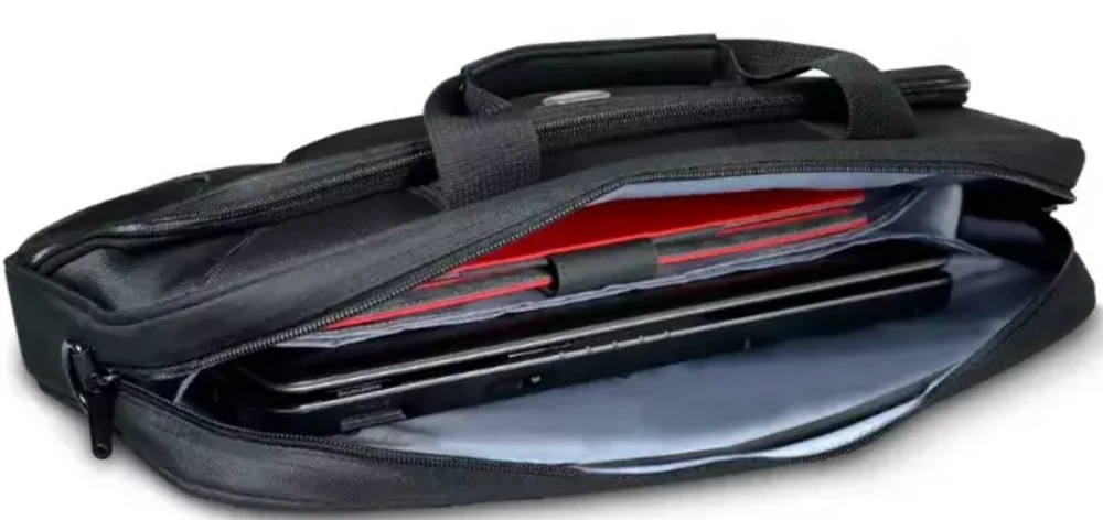 Port Designs Courchevel Tinka iki 13.3", Juodas, Pečių dirželis, Portfelis Messenger - Portfelis