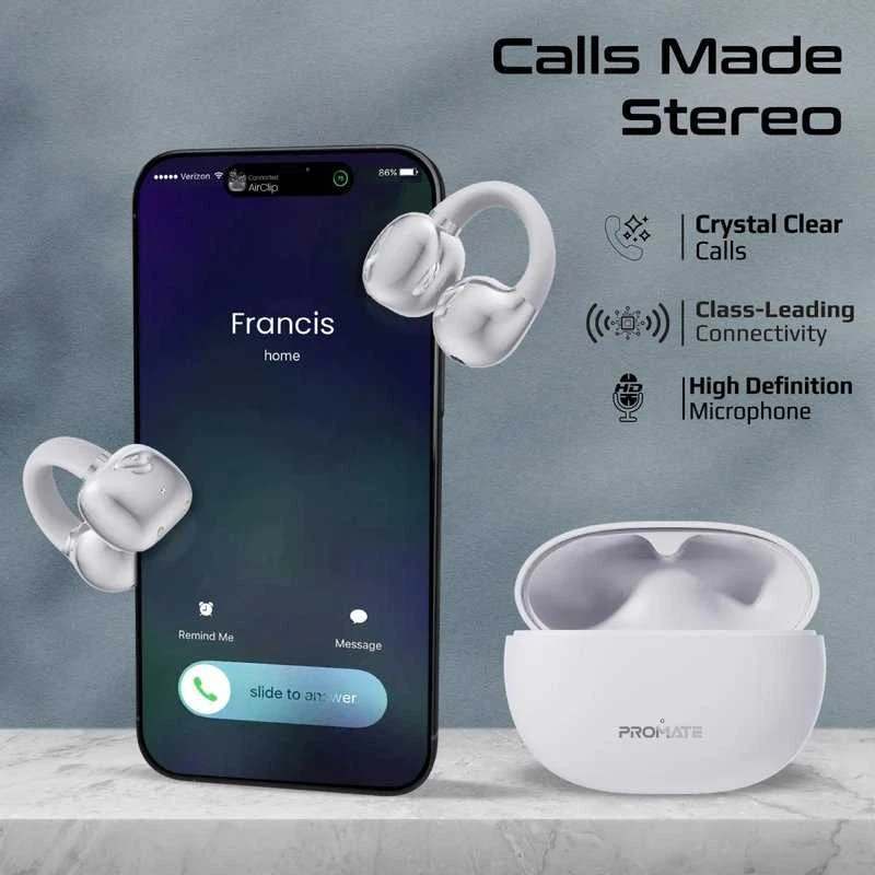„Promate AirClip AudioFit™ TWS“ ausinės
