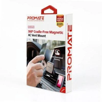 PROMATE AirGrip-2 magnetinis telefono laikiklis