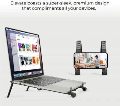 „PROMATE Elevate“ kilimėlis nešiojamam kompiuteriui, planšetiniam kompiuteriui ar išmaniajam telefonui