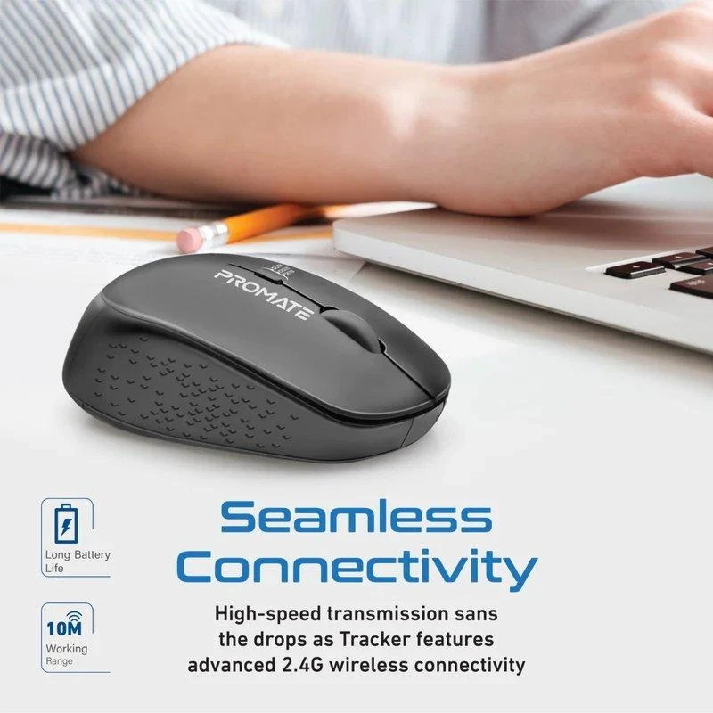 Pelė Promate PROMATE TRACKER MaxComfort® Ergonomic Belaidė pelė