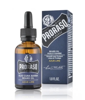 Proraso Barzdos aliejus Azur & Lime, 30 ml