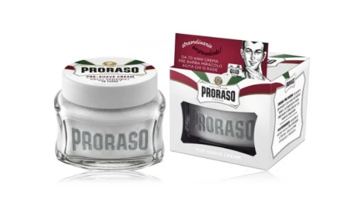 Proraso Sensitive Skin Pre Shave Cream Kremas prieš skutimąsi, 100 ml