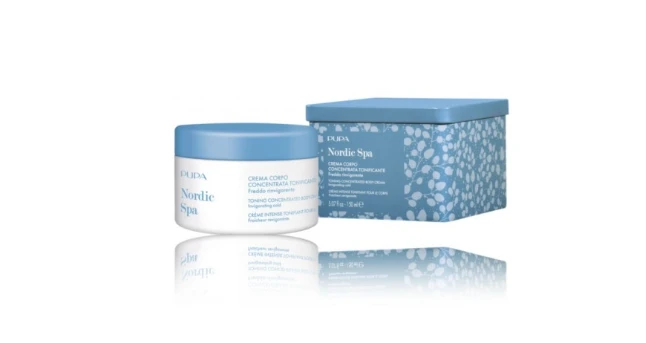 Pupa Nordic Spa Toning Concentrated Body Kreminis tonizuojantis koncentruotas kūno kremas, 150 ml