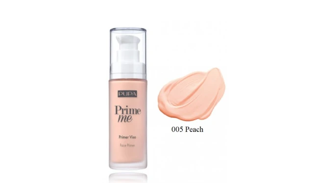 „Pupa Prime Me“ tobulinamasis veido makiažo pagrindas „005 Peach“, 30 ml