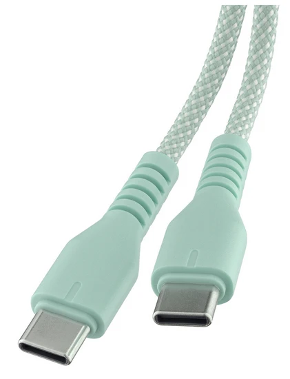 Qualo QKN-CC-21 USB-C - USB-C kabelis 1.5m, gelsvas